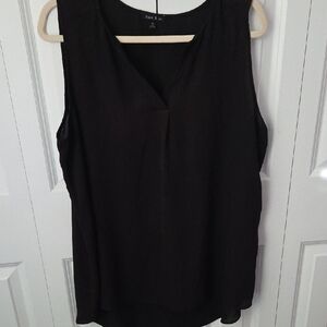 Sami & Jo Black Sleeveless Blouse